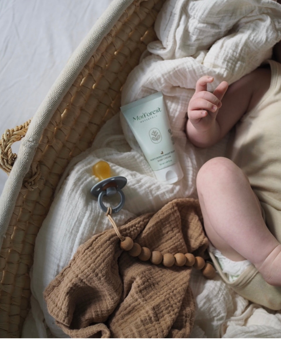 フォレストダスト ベビークリーム 50ml <ECOCERT認証取得 フィンランド森の微生物配合>