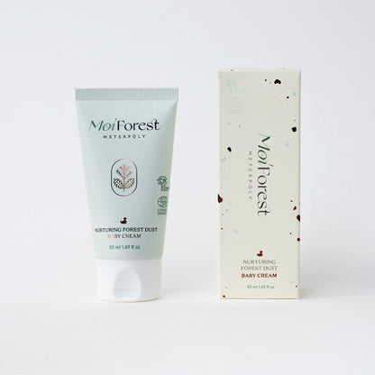 フォレストダスト ベビークリーム 50ml ＜ECOCERT認証取得 フィンランド森の微生物配合＞