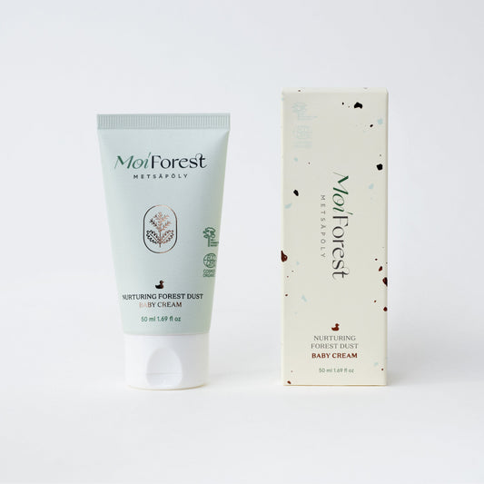 フォレストダスト ベビークリーム 50ml ＜ECOCERT認証取得 フィンランド森の微生物配合＞